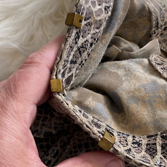 Elliott Lucca Handbag | Hobo Style | Snakeskin/Leather | EUC - Picture 8 of 16